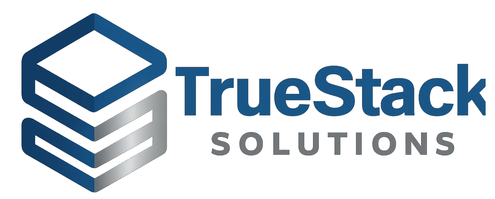 TrueStack Solutions Logo that directs to the Home Page.